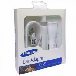 Caricabatteria Da Auto Originale Samsung Car Adapter Bianco